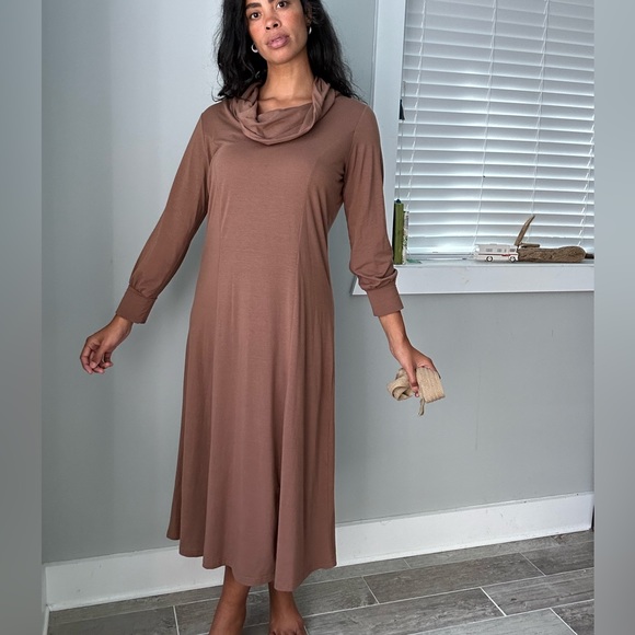 Tan maxi dress - Picture 6 of 6